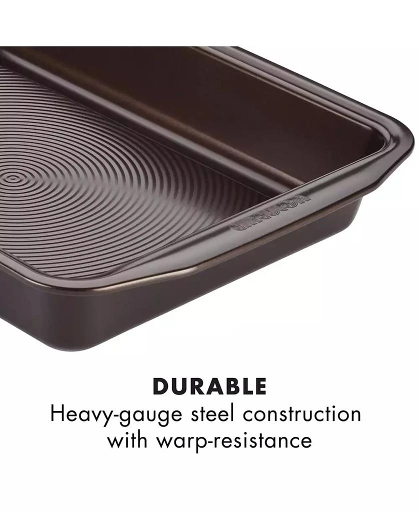 Circulon Symmetry Nonstick Chocolate Brown 5-Pc. Bakeware Set 7