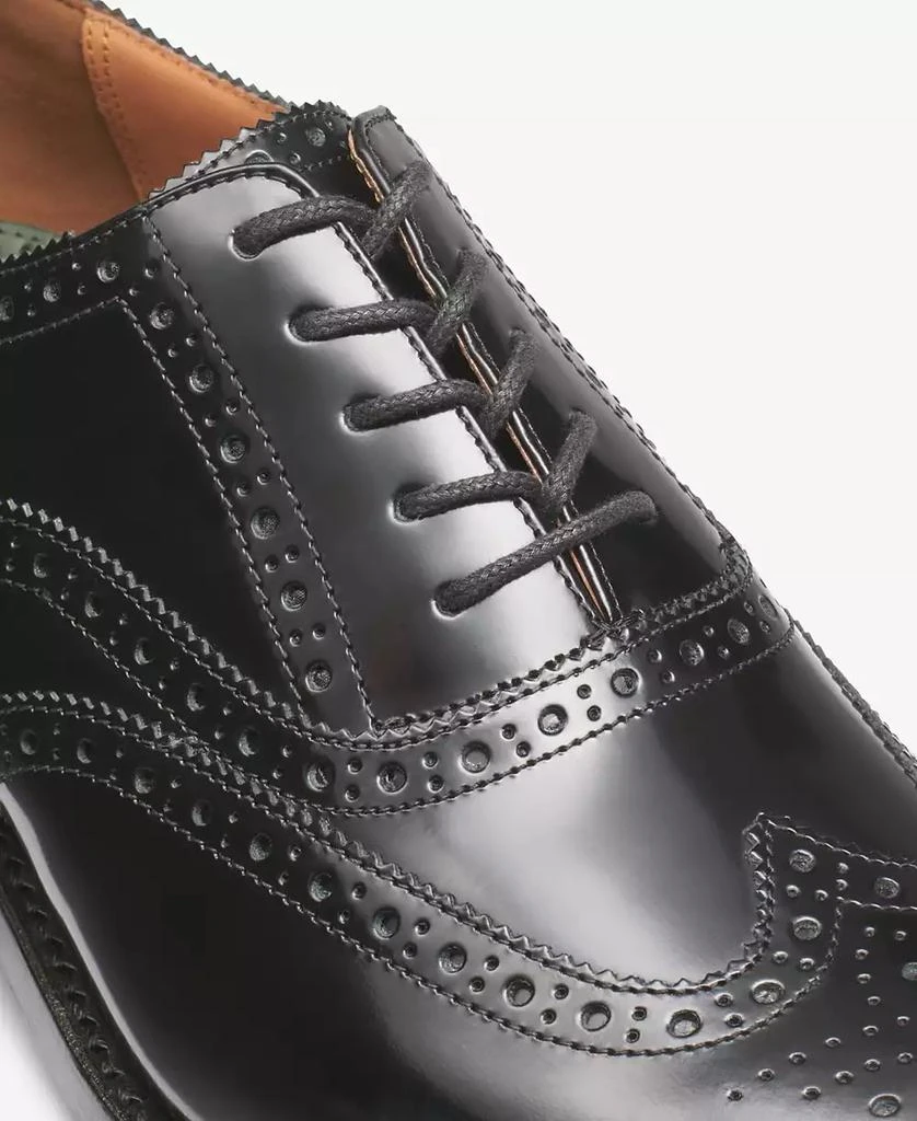 GH Bass G.H.BASS Men's Monogram Double Brogue Wingtip Derby Dress Shoes 6