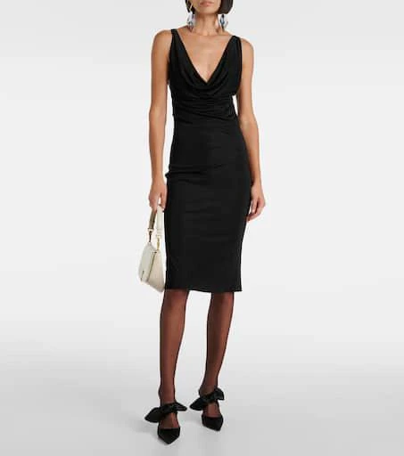 Yves Saint Laurent Barbara 90 satin mules 3