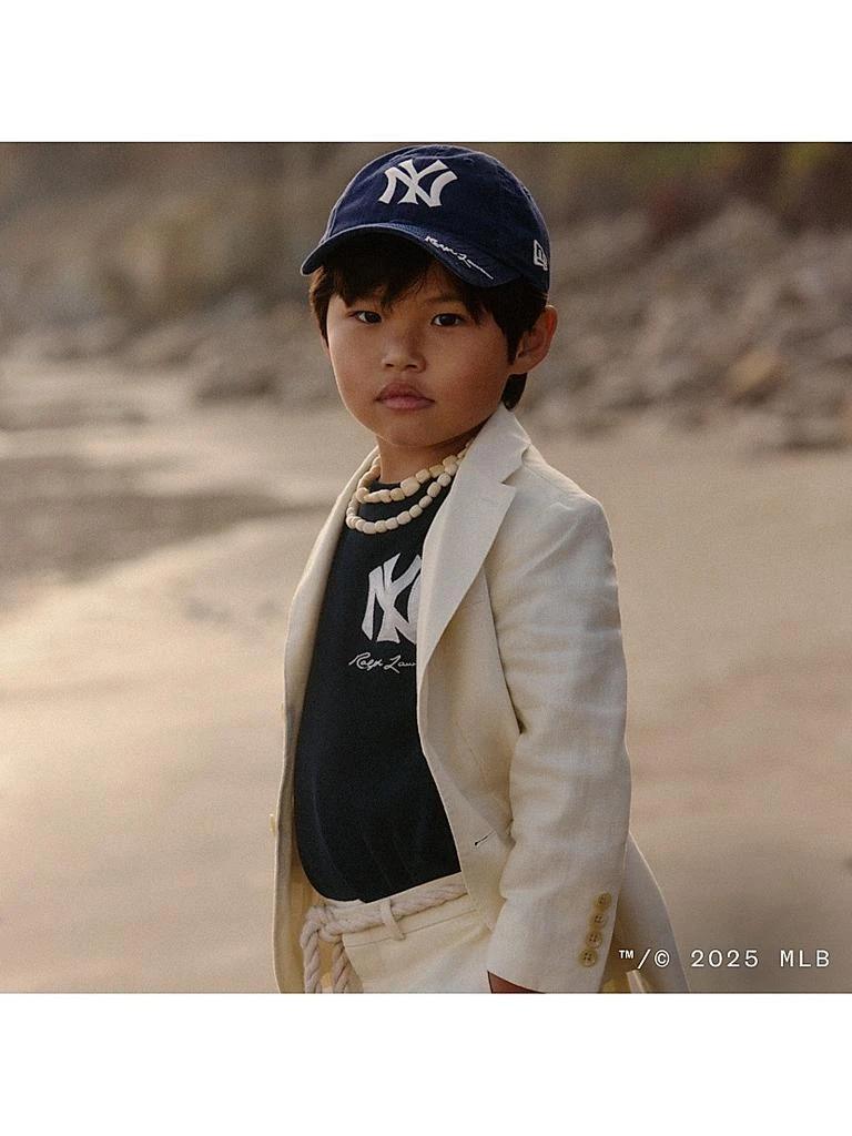 Ralph Lauren Little Boy's & Boy's MLB Yankees Logo T-Shirt 4