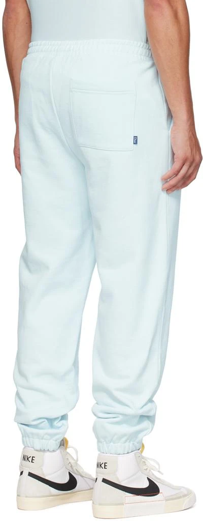 Dime Blue Embroidered Sweatpants 3