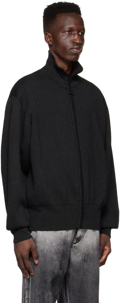 Xander Zhou Black Polyester Jacket 2
