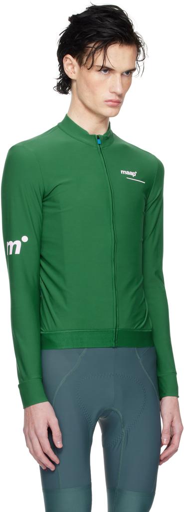MAAP Green Training Thermal LS Jersey T-shirt