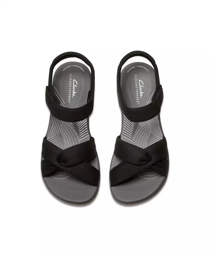 Clarks Women's Arla Daisy Slip On Flat Sandals 5