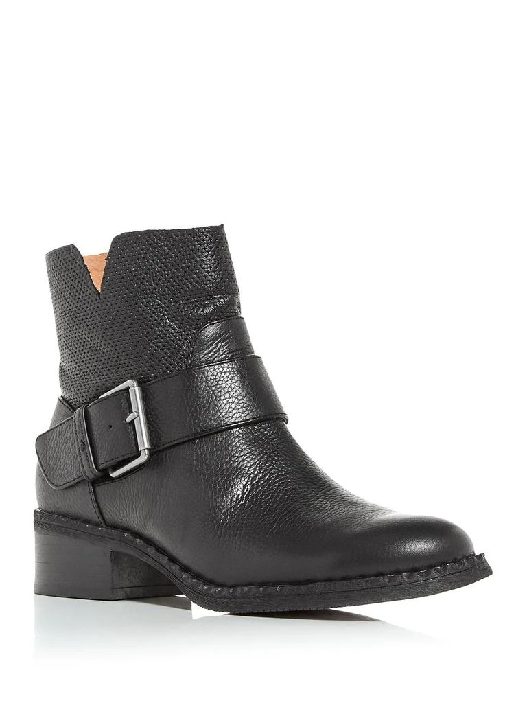 Gentle Souls Best Slit Moto 2 Womens Leather Ankle Booties 1