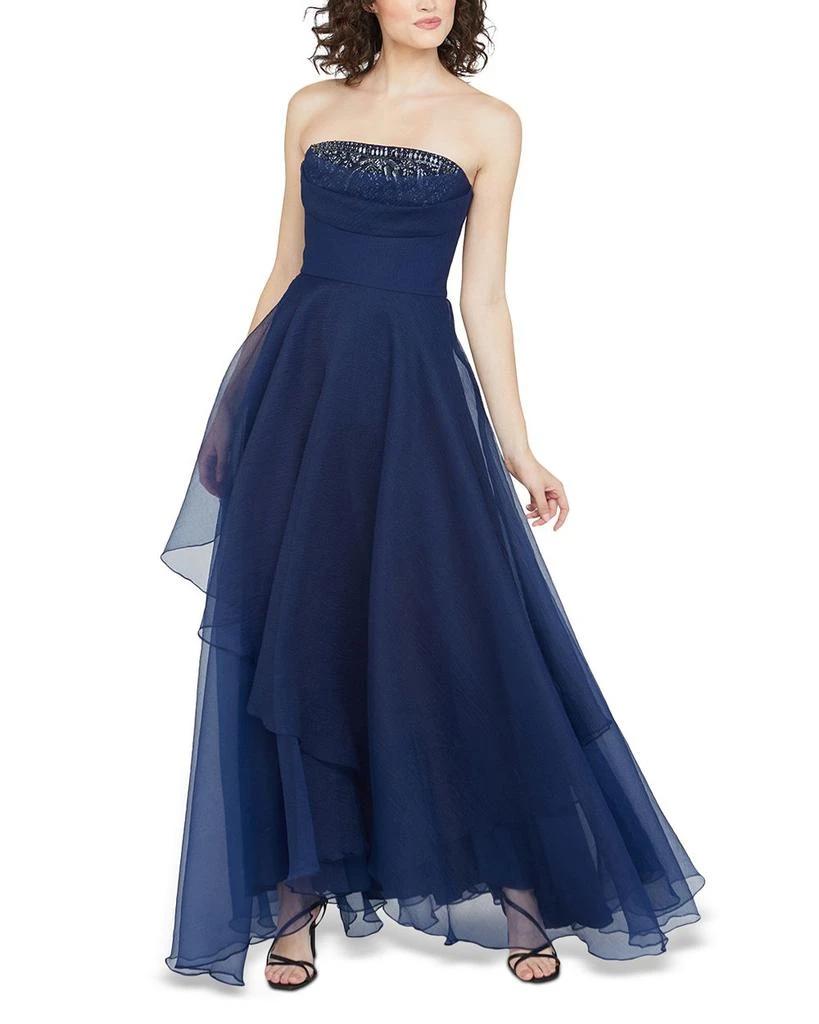 Theia Aubrey Strapless Gown 3