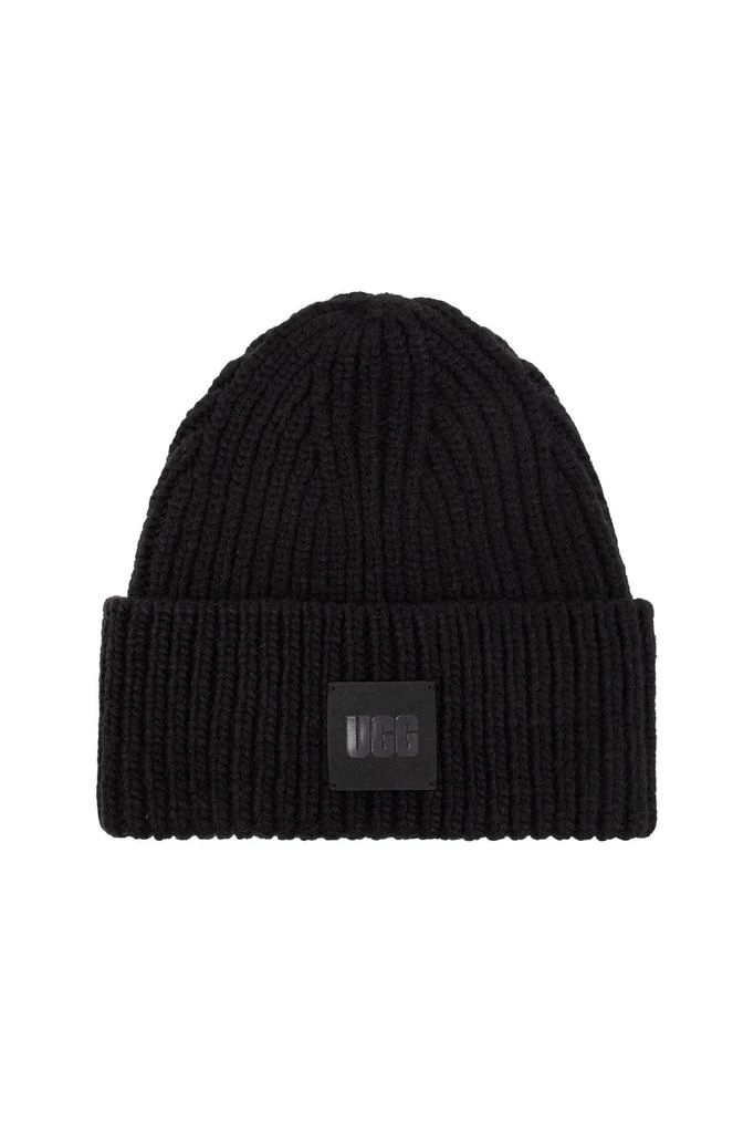 UGG UGG Logo-Patch Knitted Scarf And Beanie Set 2