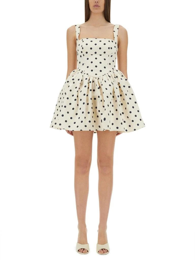 Self Portrait Self-Portrait "Polka Dot" Mini Dress 1