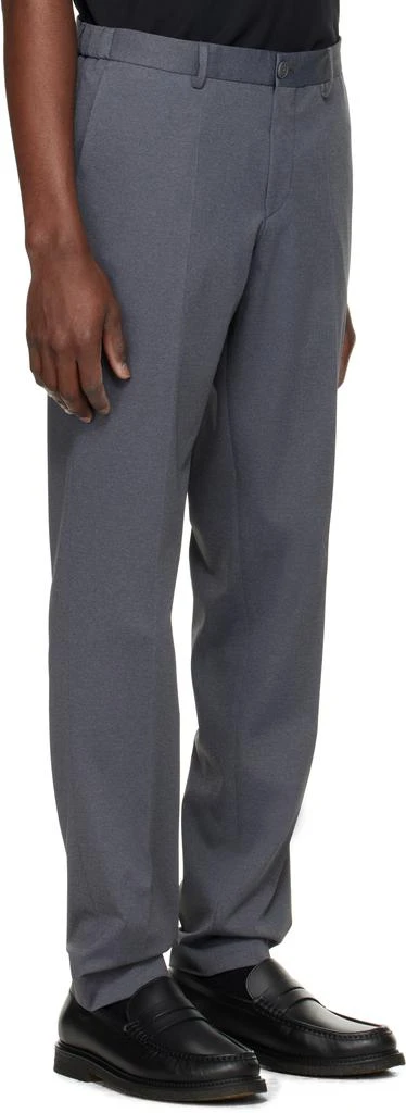 Hugo Boss Gray Slim-Fit Trousers 2