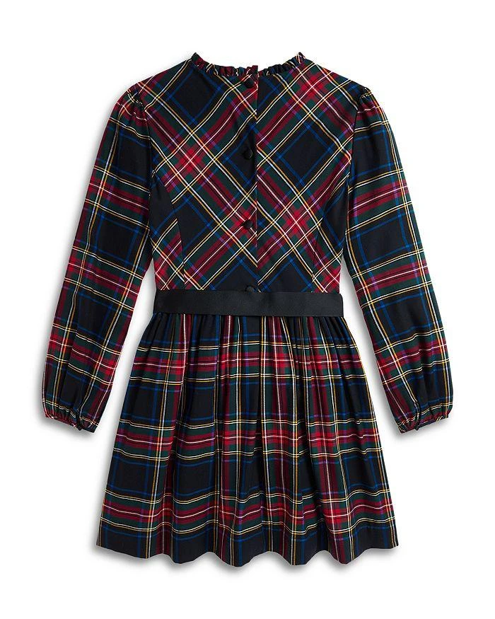 Ralph Lauren Girls' Plaid Cotton Sateen Dress - Little Kid, Big Kid 2
