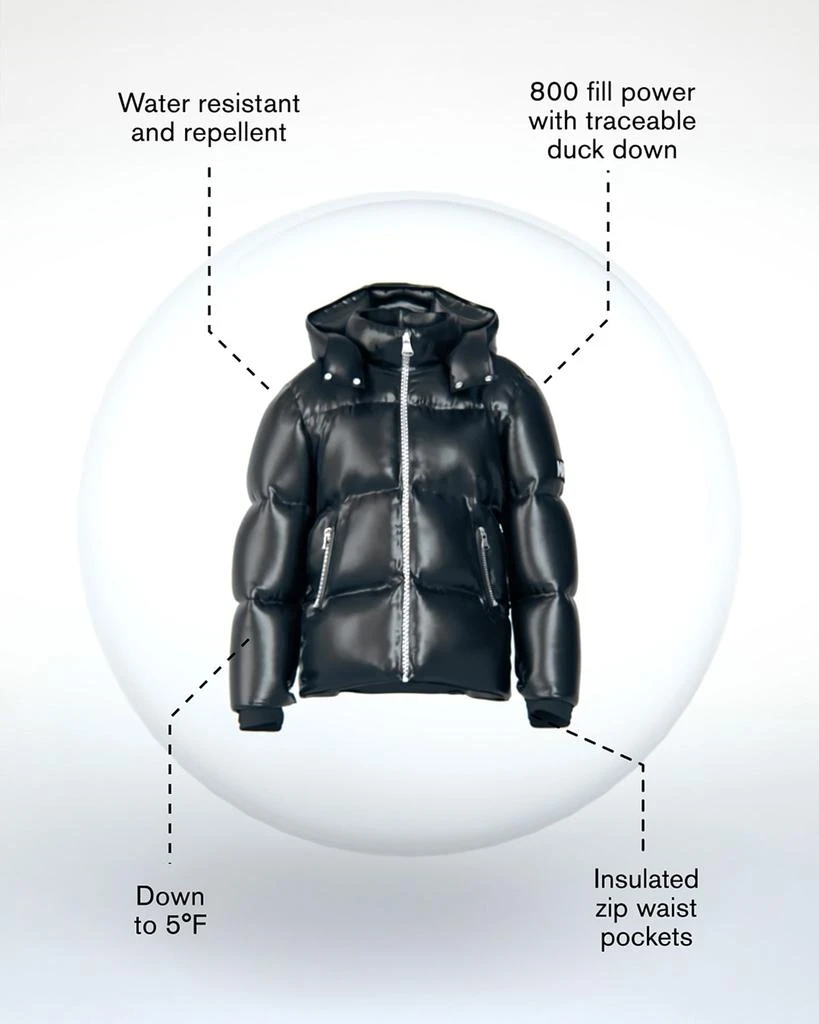 Mackage Kid
s Jesse Logo Quilted Jacket, Size 2-6 6