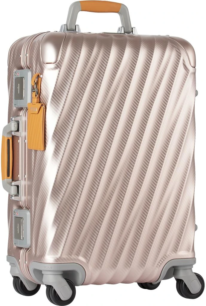Tumi Pink 19 Degree Aluminium International Carry-On Case 2
