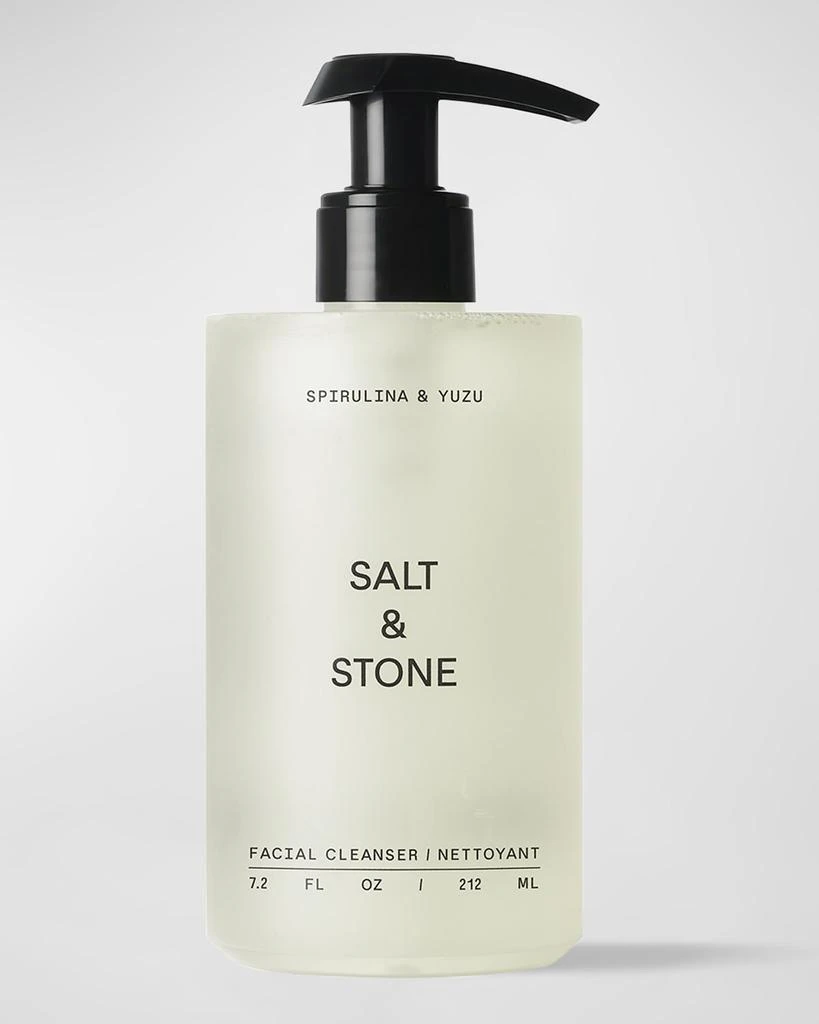 Salt & Stone Spirulina & Yuzu Facial Cleanser, 7.2 oz. 1