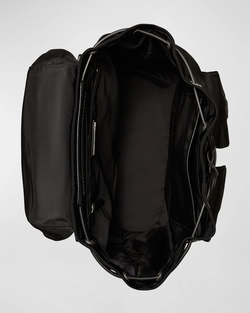 Tory Burch Flap Nylon Drawstring Backpack 3
