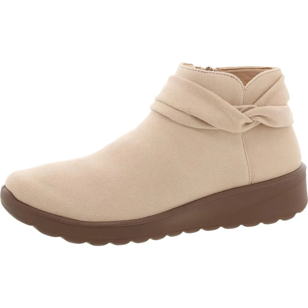 Clearance Bzees Macys Bzees Boots Shop Gemma Womens Faux Suede Zip - Main Image