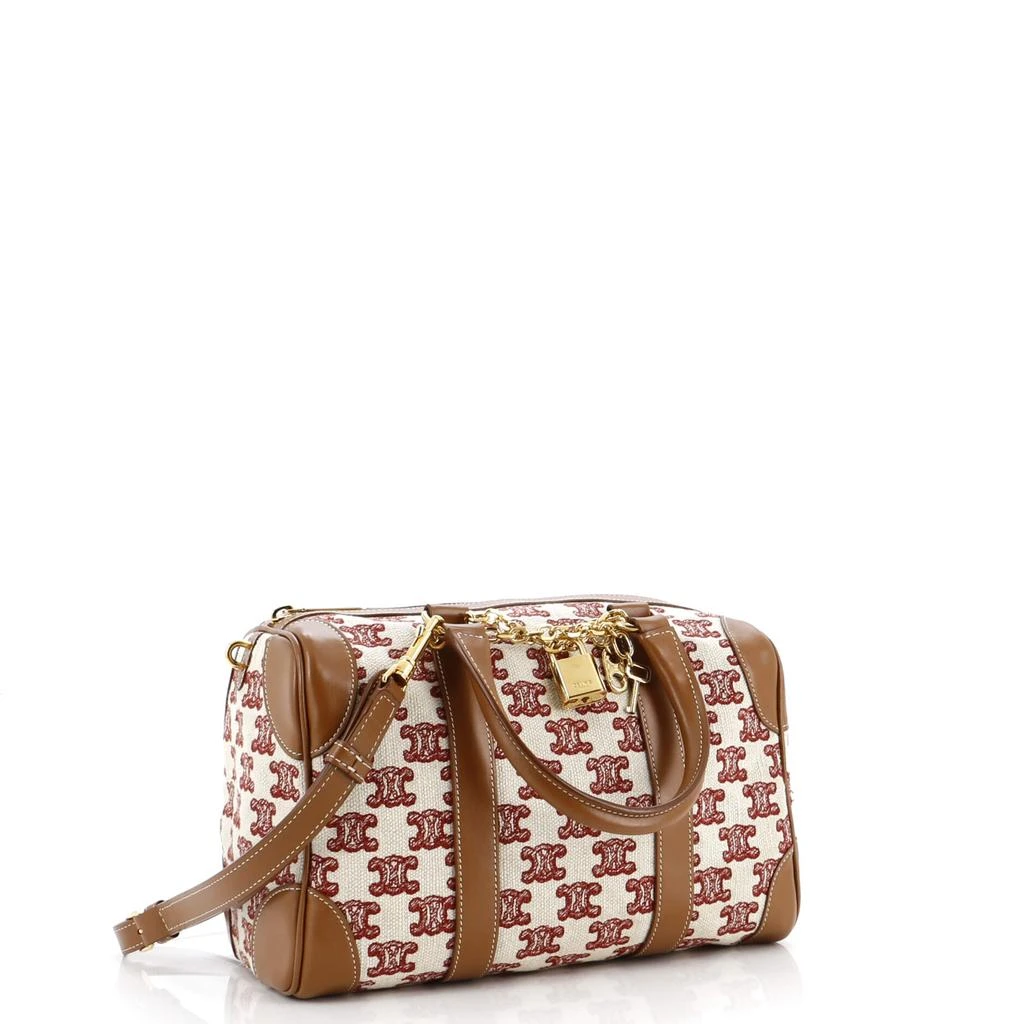 Celine Boston Bag	 Triomphe Canvas Small 2