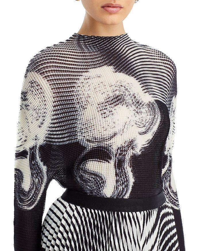 Nancy Yang Abstract Design Top & Skirt Set