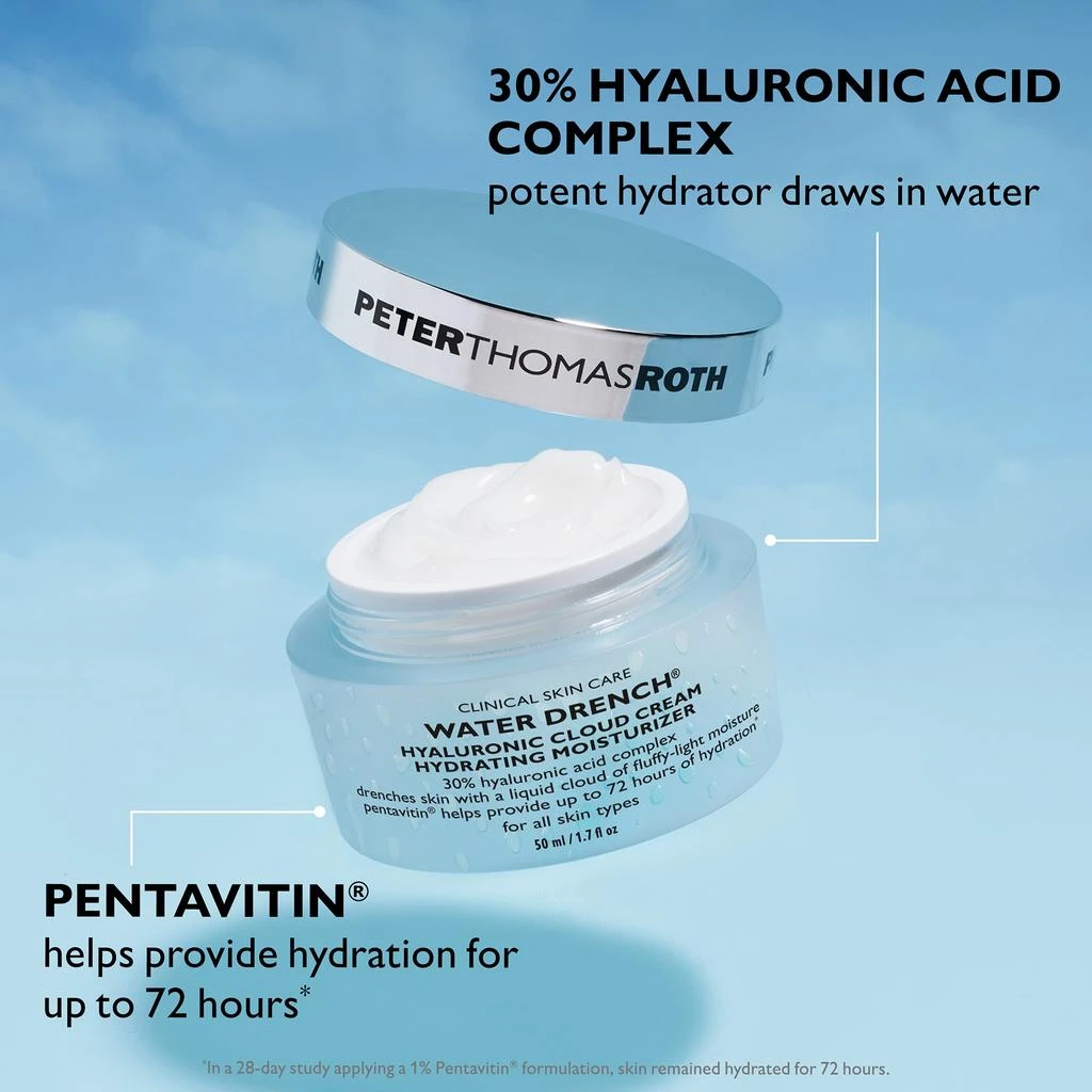 Peter Thomas Roth Peter Thomas Roth Water Drench® Hyaluronic Cloud Cream Hydrating Refillable Moisturizer 6