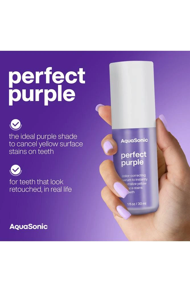 AquaSonic Purple Toothpaste Duo 5