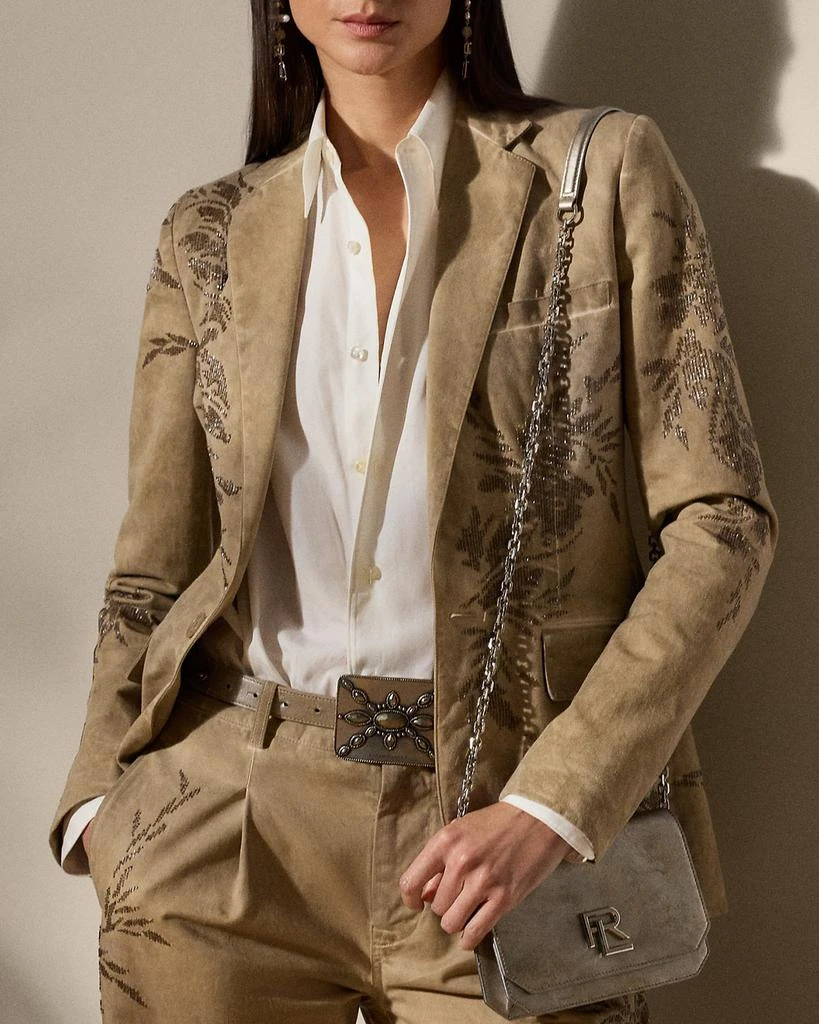 Ralph Lauren Parker Embellished Cotton Chino Jacket 6