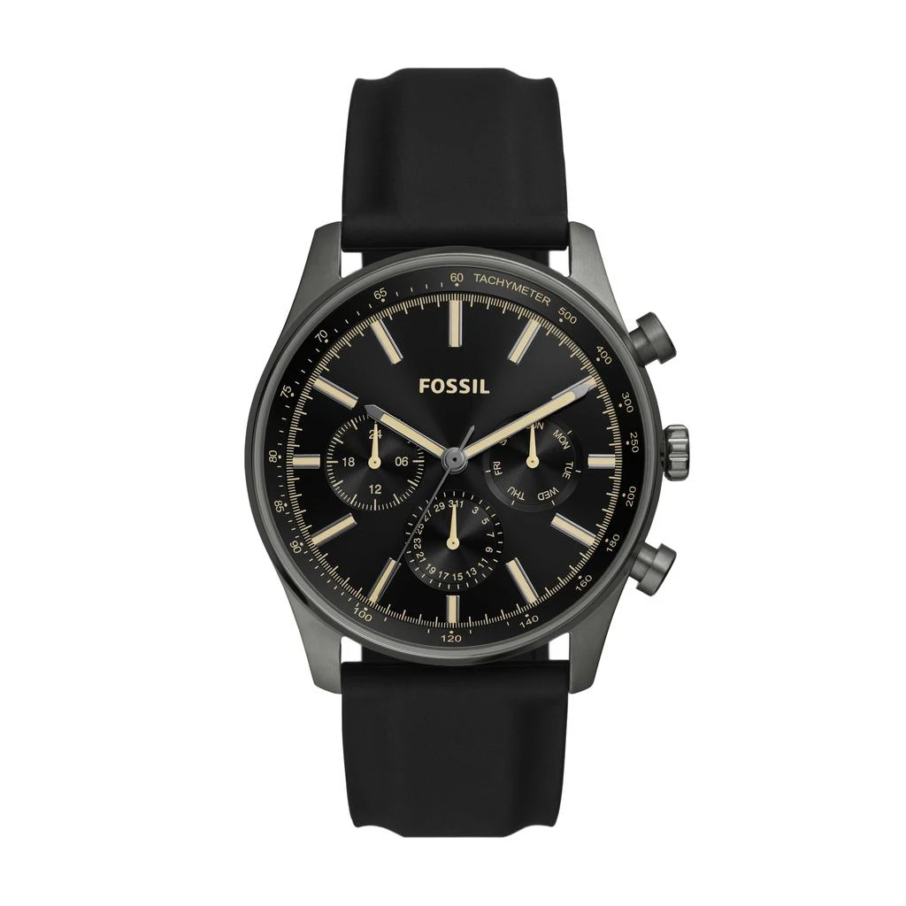 Fossil Men's Sullivan Multifunction, Smoke Stainless Steel Watch 1