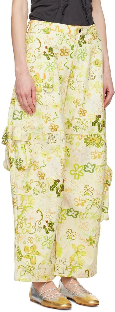 Collina Strada Yellow Lawn Cargo Pants 2