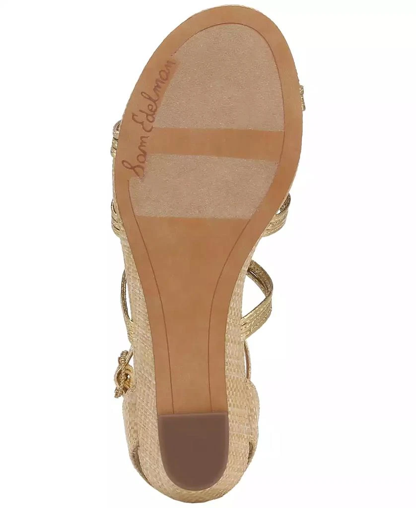 Sam Edelman Danica Beaded Demi-Wedge Gladiator Sandals 5