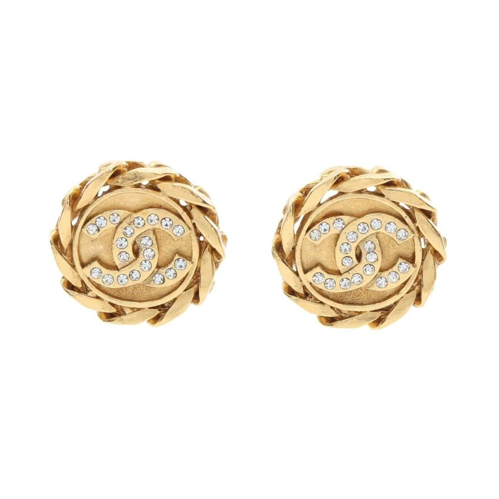 Chanel Plating Clip Earrings (Pre-Owned)