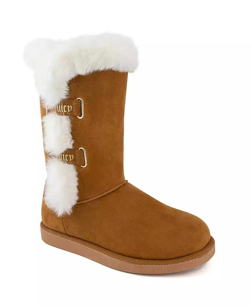 Juicy Couture Women's Koded Faux Fur Winter Boots 1