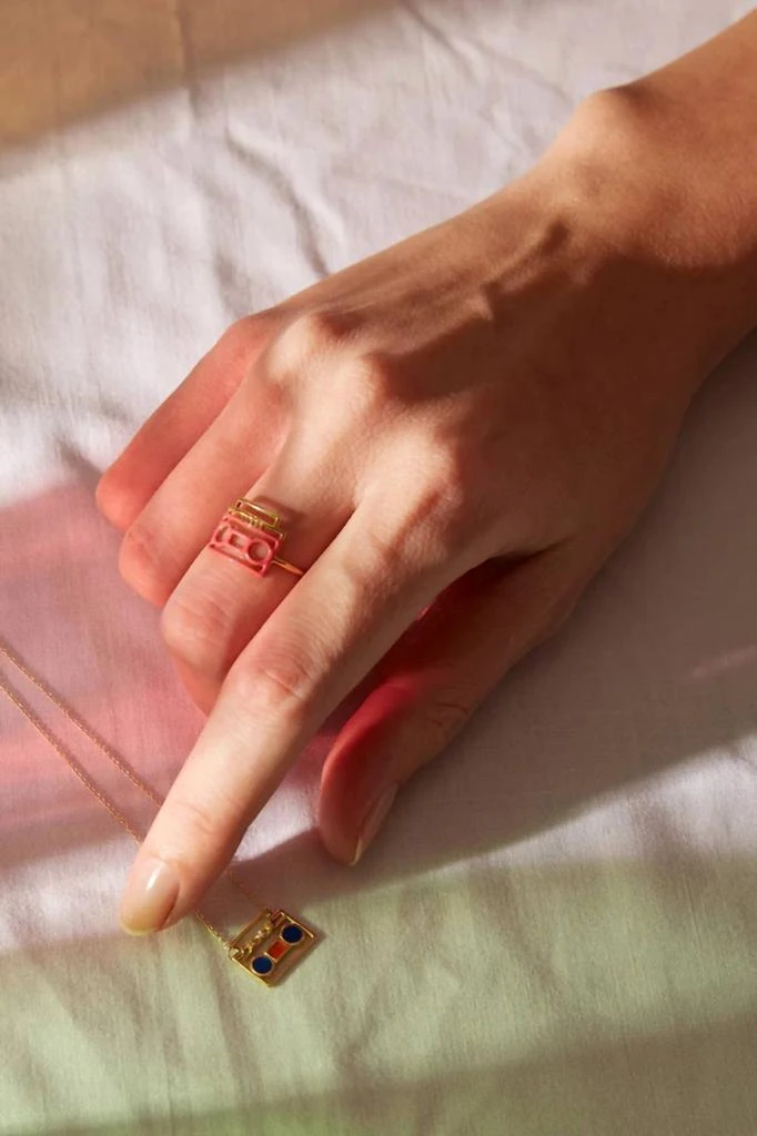 Aliita Aliita - WOMEN'S ESTEREO ENAMEL RING 4