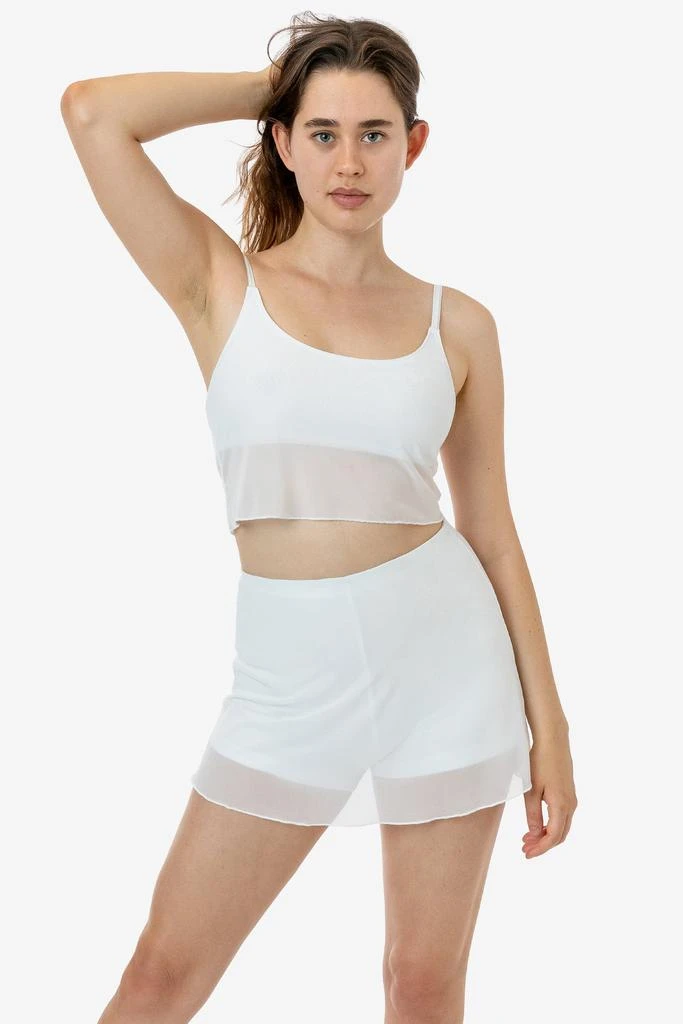 Los Angeles Apparel RNS778 - Micro Mesh Spaghetti Tank 1