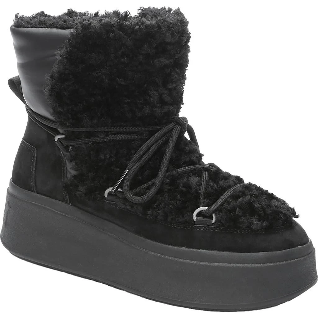Ash AS Moboo Womens Lace Up Platform Ankle Boots 1