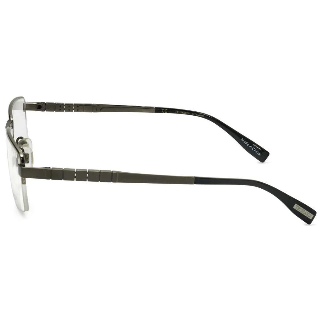 TRUSSARDI Trussardi Men's Silver Rectangular Opticals 3