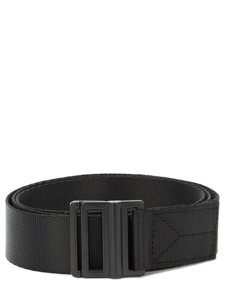 NA Black logo print Belt 1