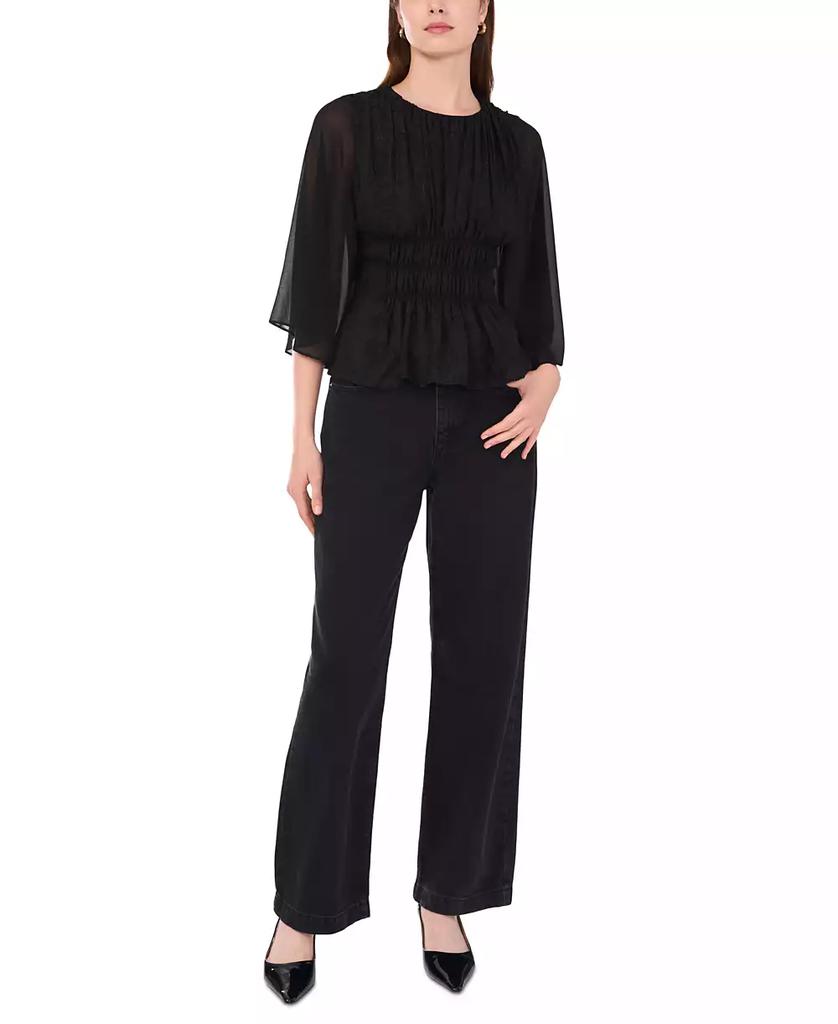 Parker Women's Elodie Smocked-Waist Top