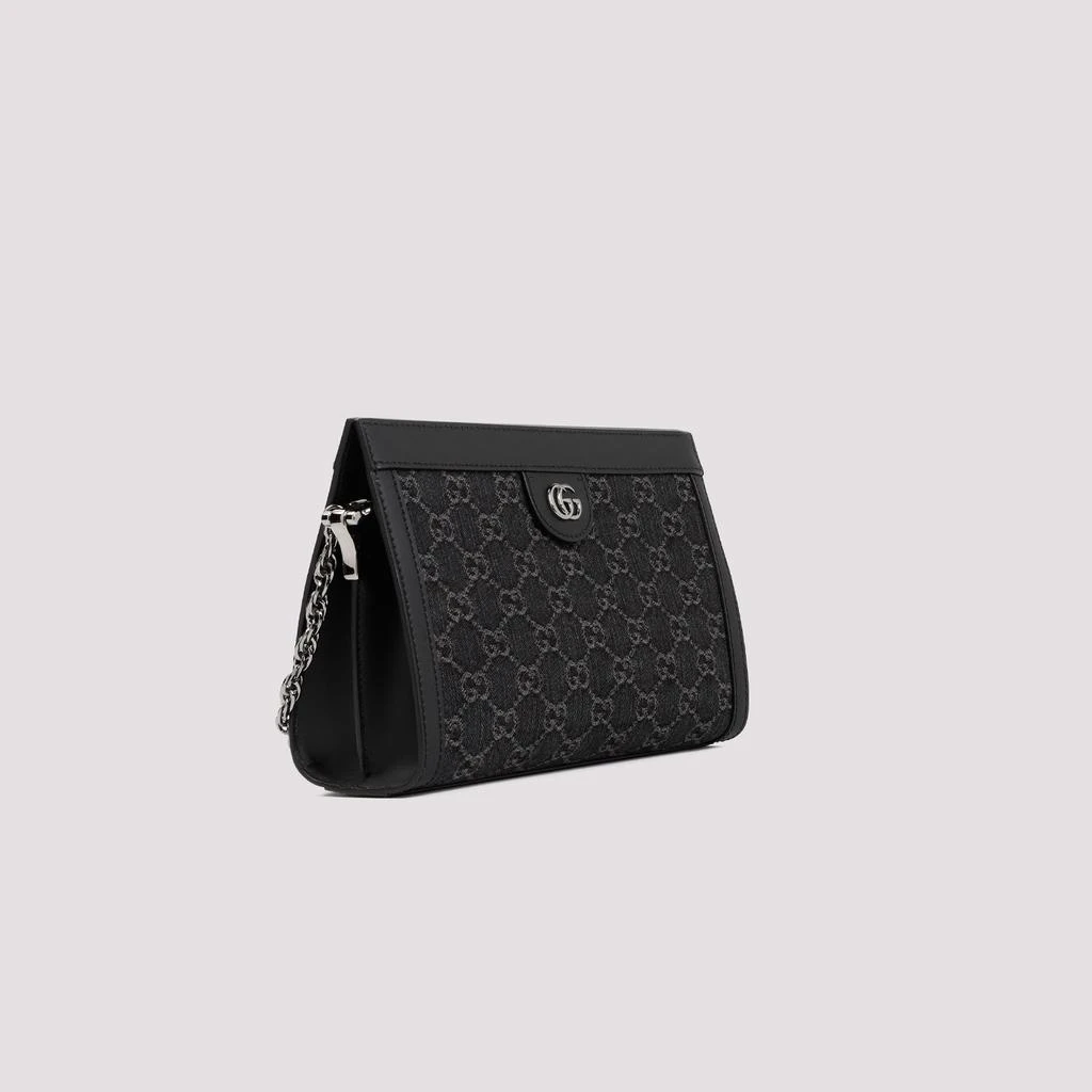 Gucci OPHIDIA SMALL SHOULDER BAG BLACK/GREY 3