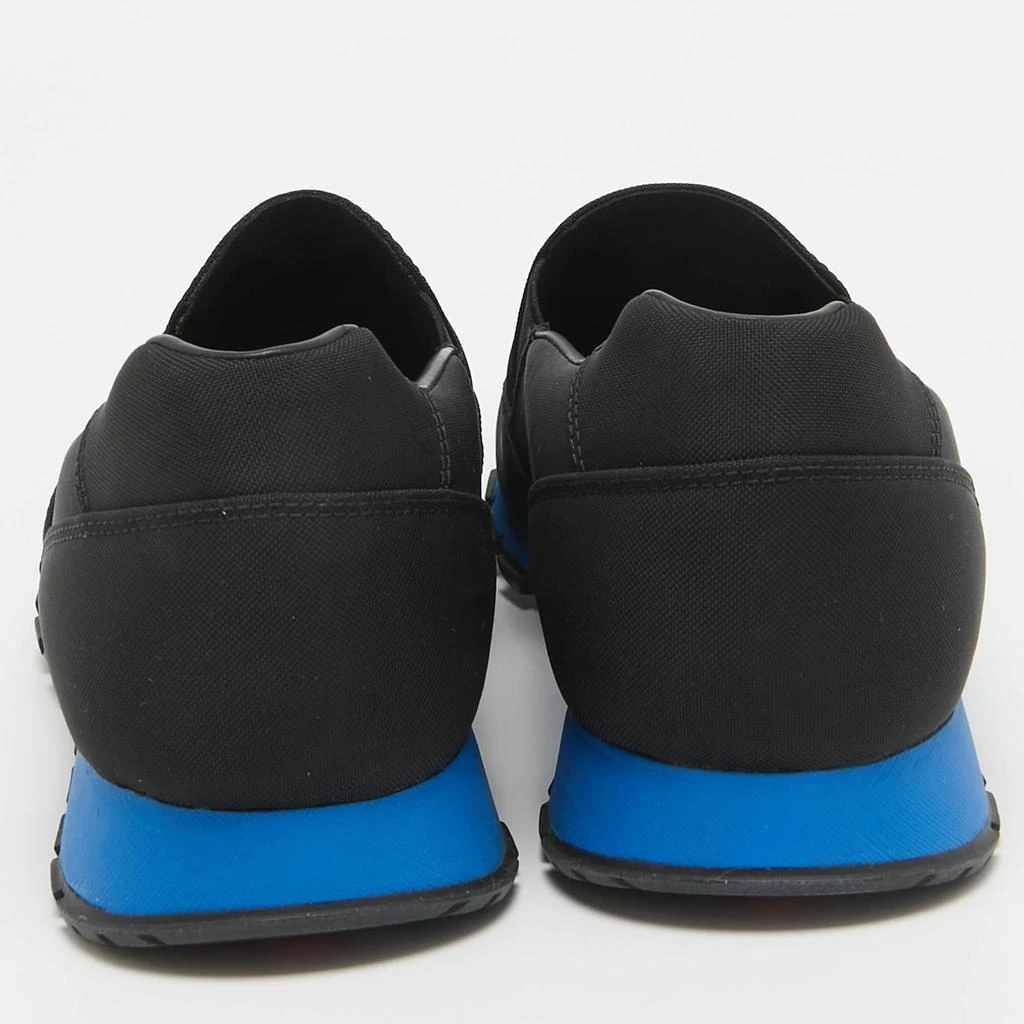 Prada Prada Black Canvas Slip On Sneakers Size 43 5