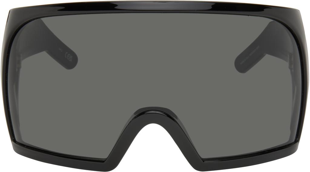Rick Owens Black Porterville Davis Sunglasses - Accessories