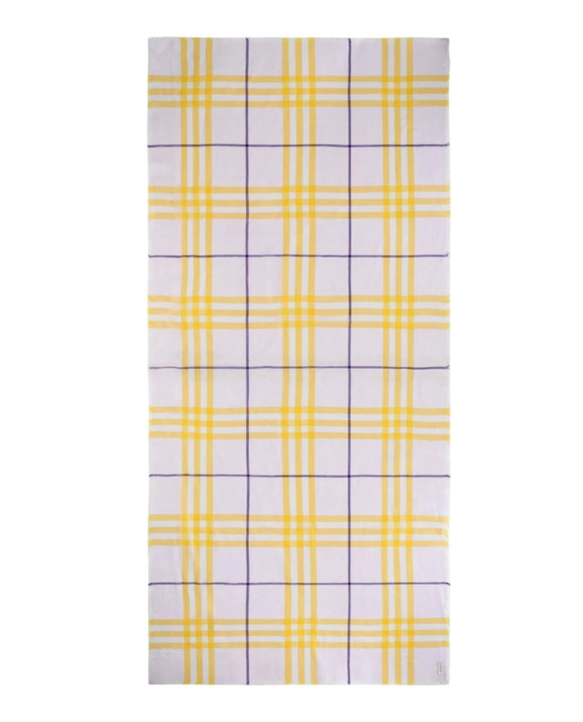 Burberry Checked Wool Scarf 1