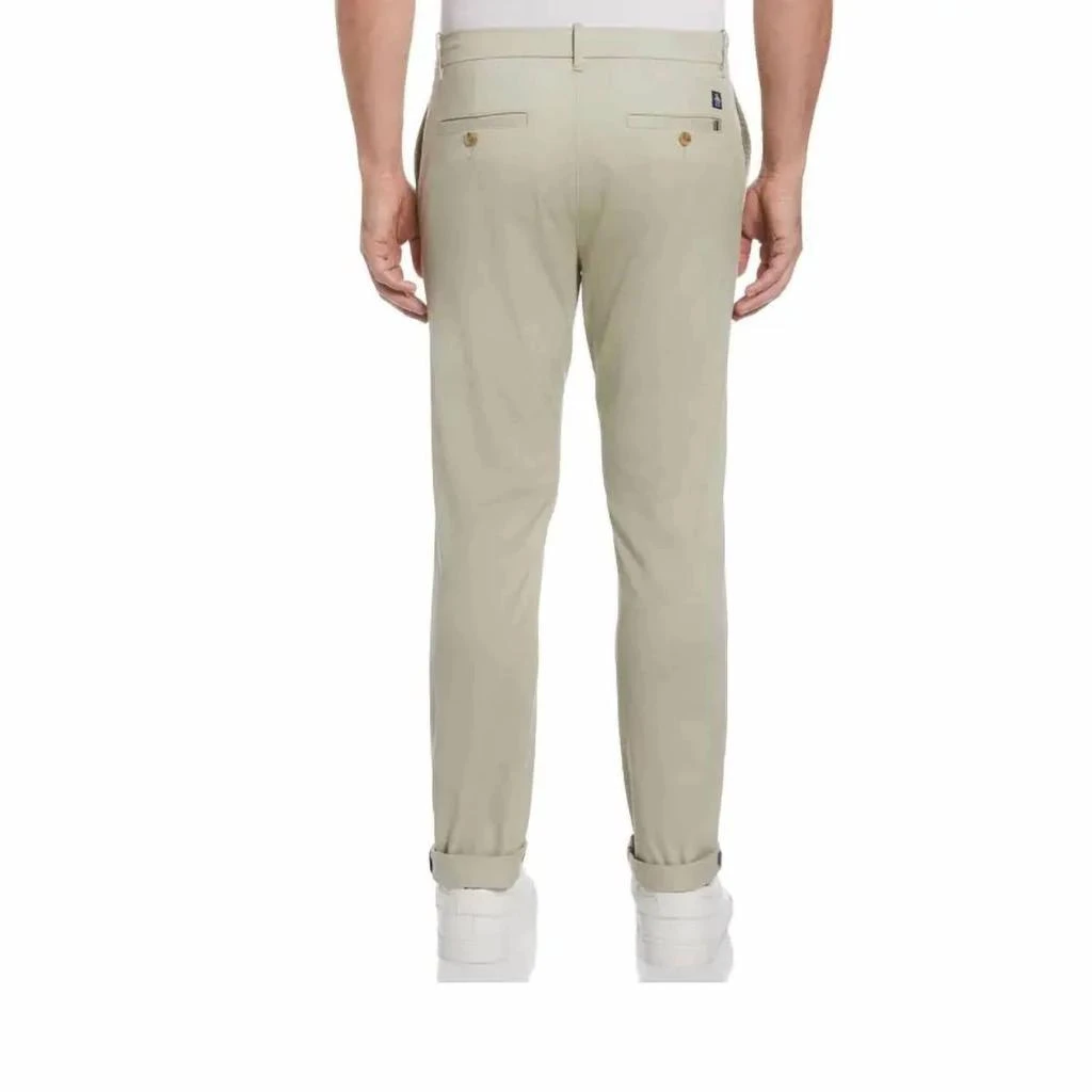 Original Penguin Slim Fit Premium Basic Chino Pants In Light Grey 2