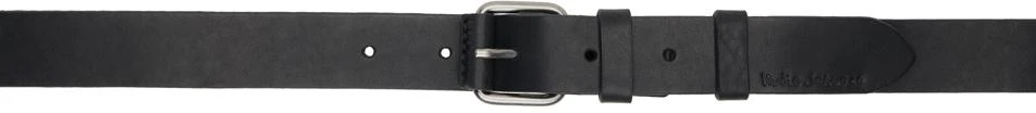 Nudie Jeans Black Dwayne Leather Belt 1