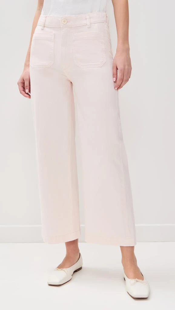 DL1961 Hepburn Wide Leg High Rise Ankle Jeans 1