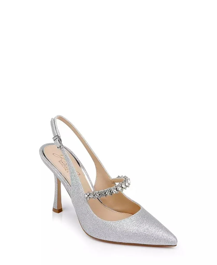 Badgley Mischka Women's Verena Pointed Toe Evening Pumps 1