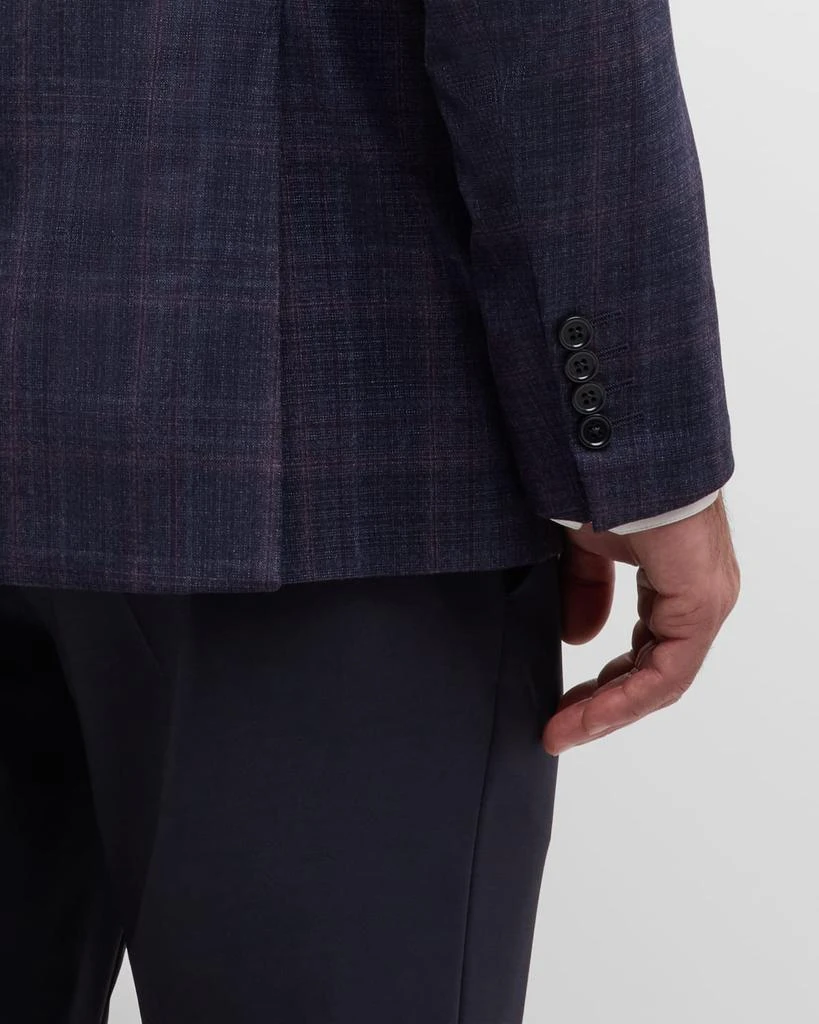 Emporio Armani Men's Plaid Sport Coat 8