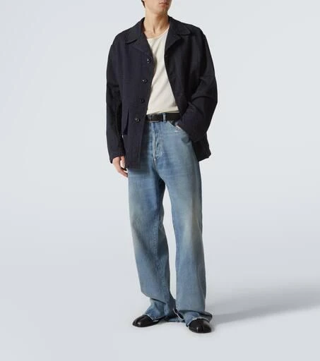 MAISON MARGIELA Tabi leather loafers 2