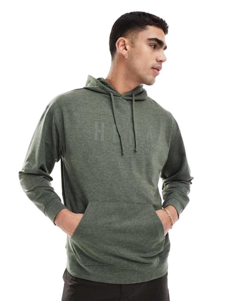 HERA Hera focus hoodie in khaki