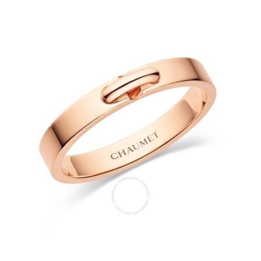 Chaumet 18k Rose Gold Liens Evidence Wedding Band