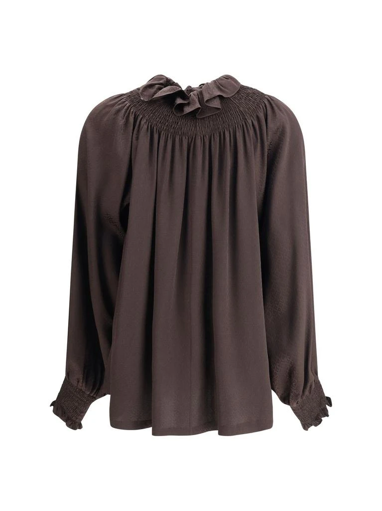 Burberry Burberry Geometric Patterned Blouse 2