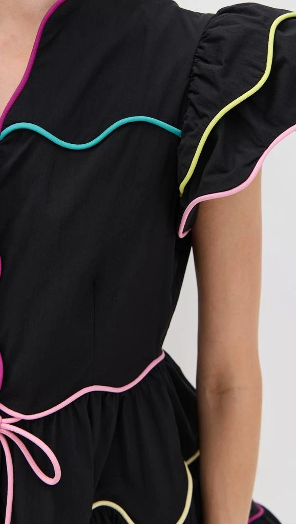 CeliaB Baba Cay Black Short Dress 5