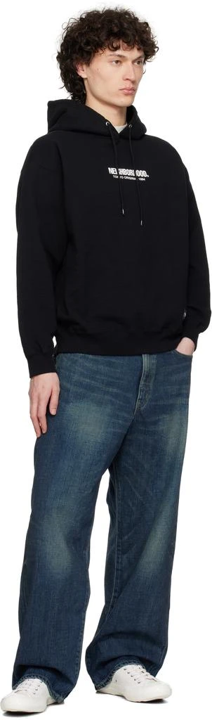 NEIGHBORHOOD Black Solid Sweat LS Hoodie 4